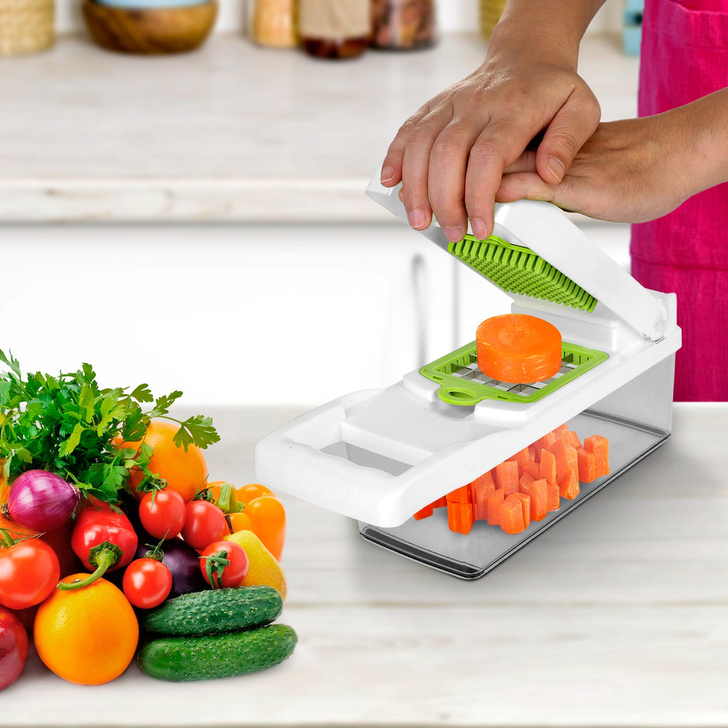 12-in-1 Vegetable Chopper Set  Slice, Dice & Prep Fast