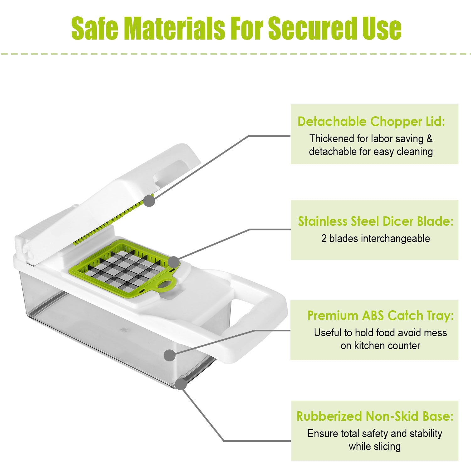 12-in-1 Vegetable Chopper Set 🥕 Slice, Dice & Prep Fast
