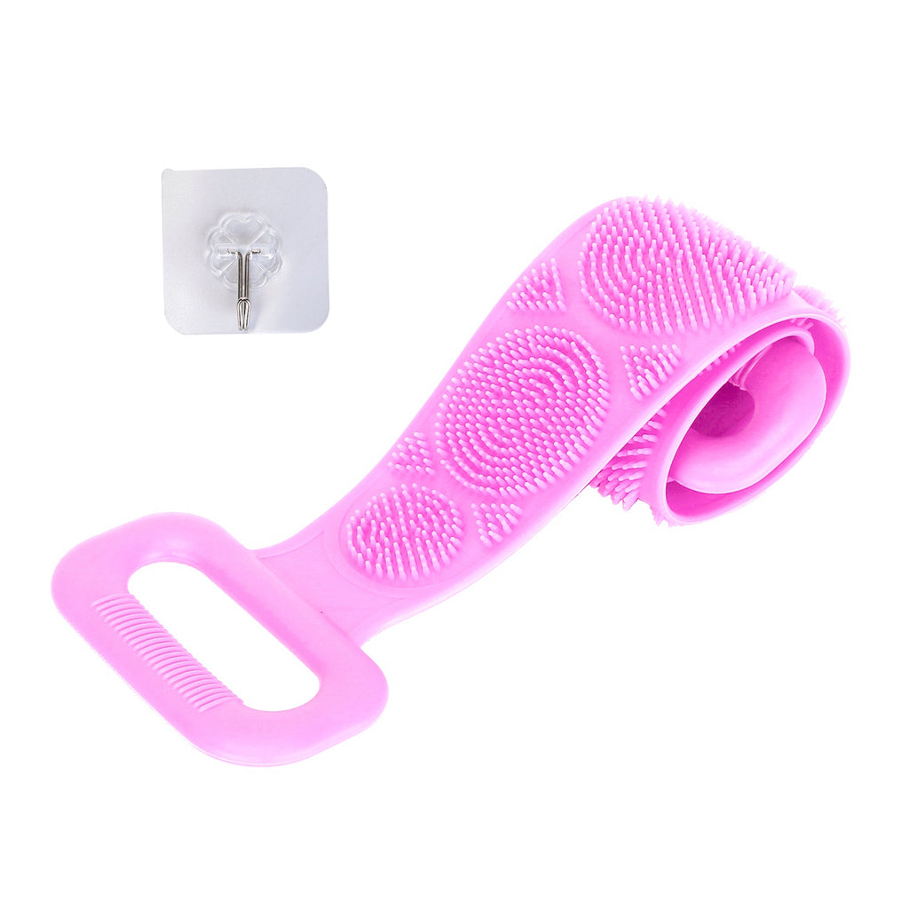 Silicone Back Scrubber Belt – Exfoliating Shower Body Brush