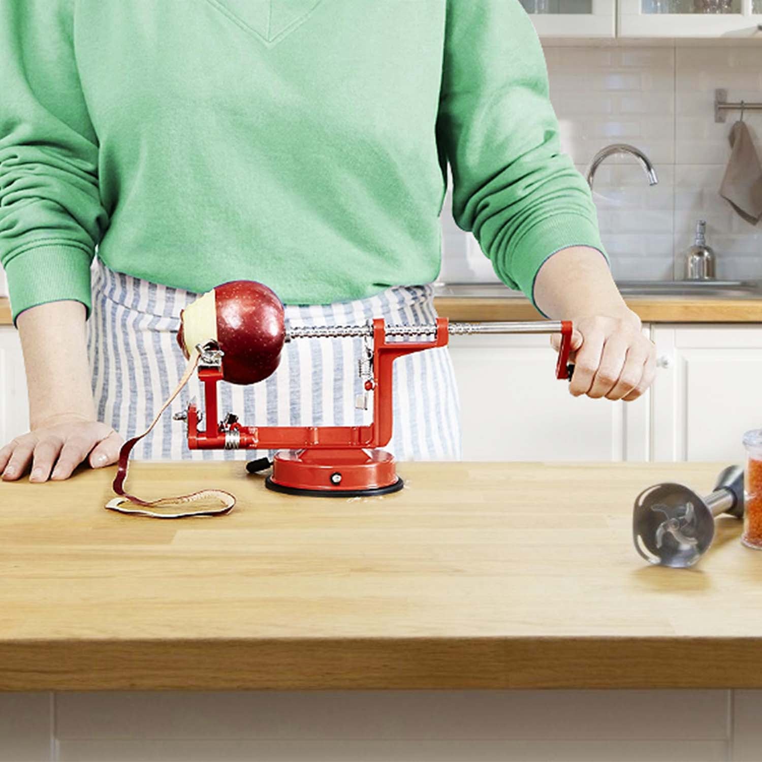 3 In 1 Fruit Peeler Manual Rotation Potato Fruit Core Slicer