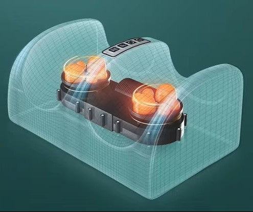 3-in-1 Electric Foot Massager | Heat & Kneading