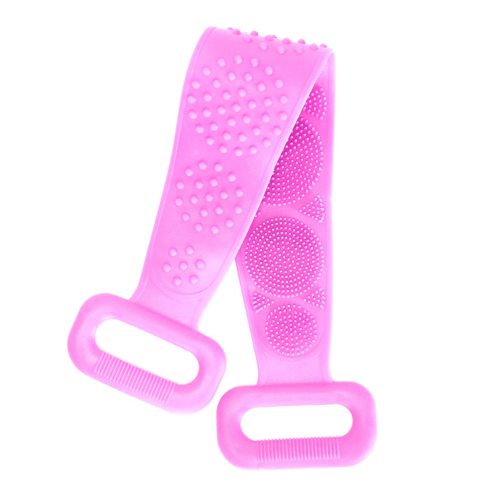 Silicone Back Scrubber Belt – Exfoliating Shower Body Brush
