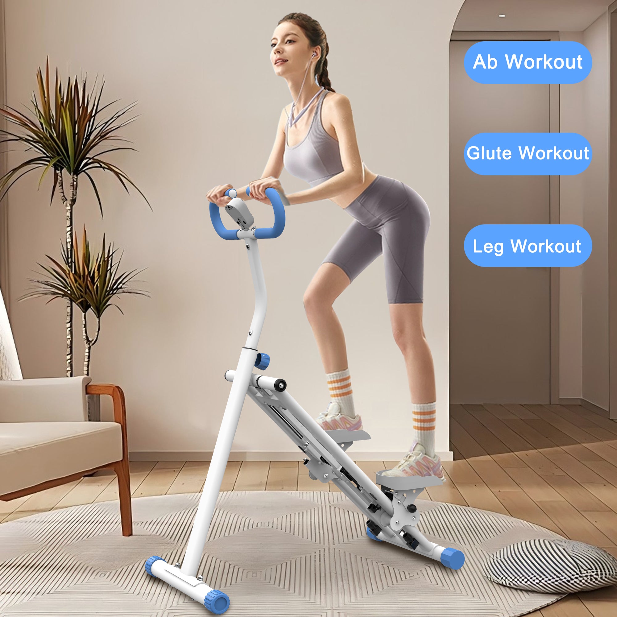 Stair Stepper With Resistance-Blue
