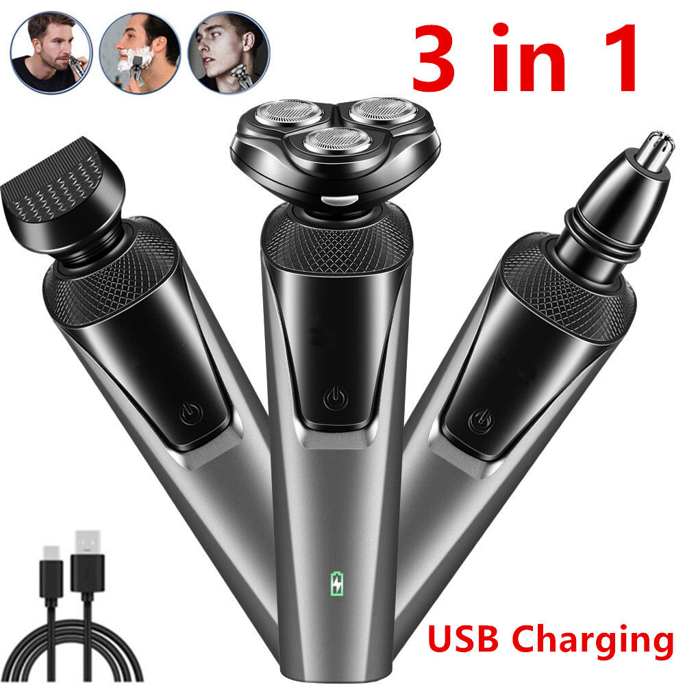 Men’s Beard Nose Ear Trimmer | Wet & Dry | Cordless