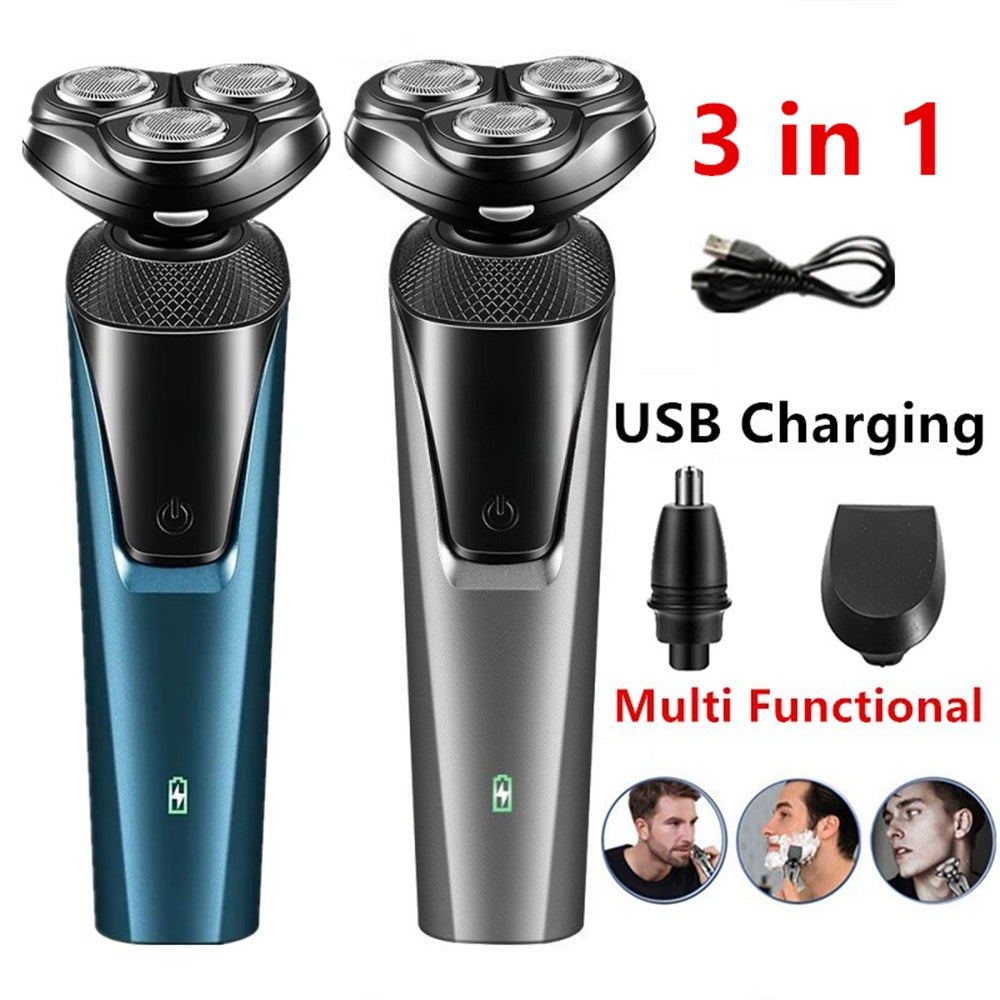 Men’s Beard Nose Ear Trimmer | Wet & Dry | Cordless